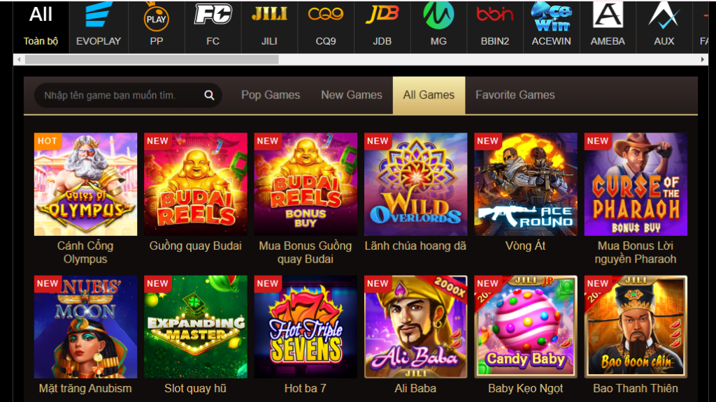 Game Slot tại AEV99