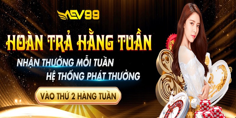 Khuyến mãi tại Aev99 nạp đầu có tỷ lệ thưởng lớn nhất